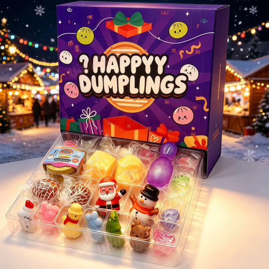 Christmas Squishy Sensory Advent Calendar
