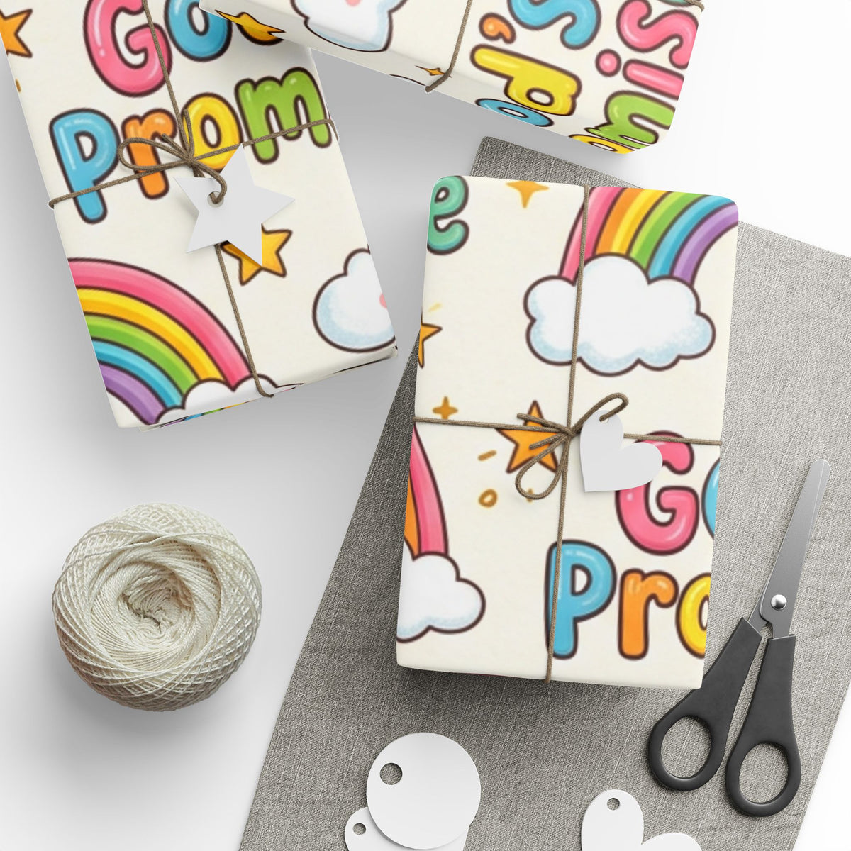 Colorful Rainbow Wrapping Paper