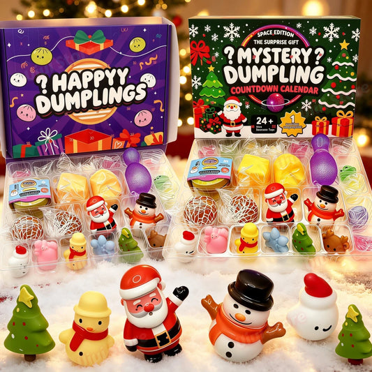 Christmas Squishy Sensory Advent Calendar