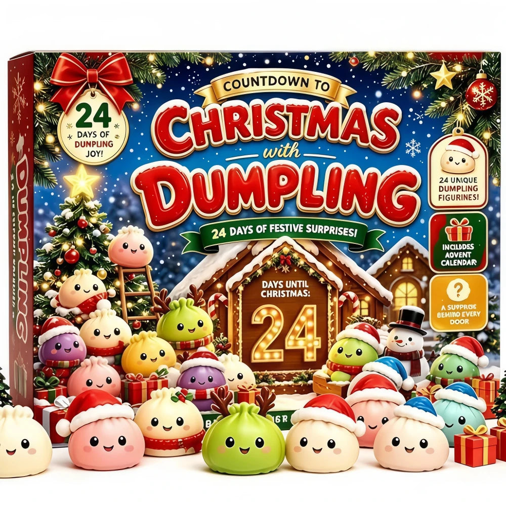 Christmas Squishy Sensory Advent Calendar