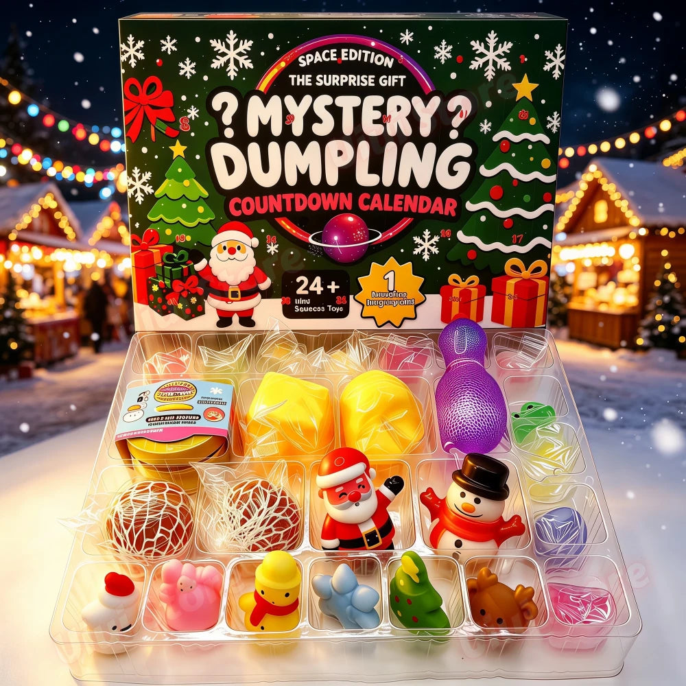 Christmas Squishy Sensory Advent Calendar