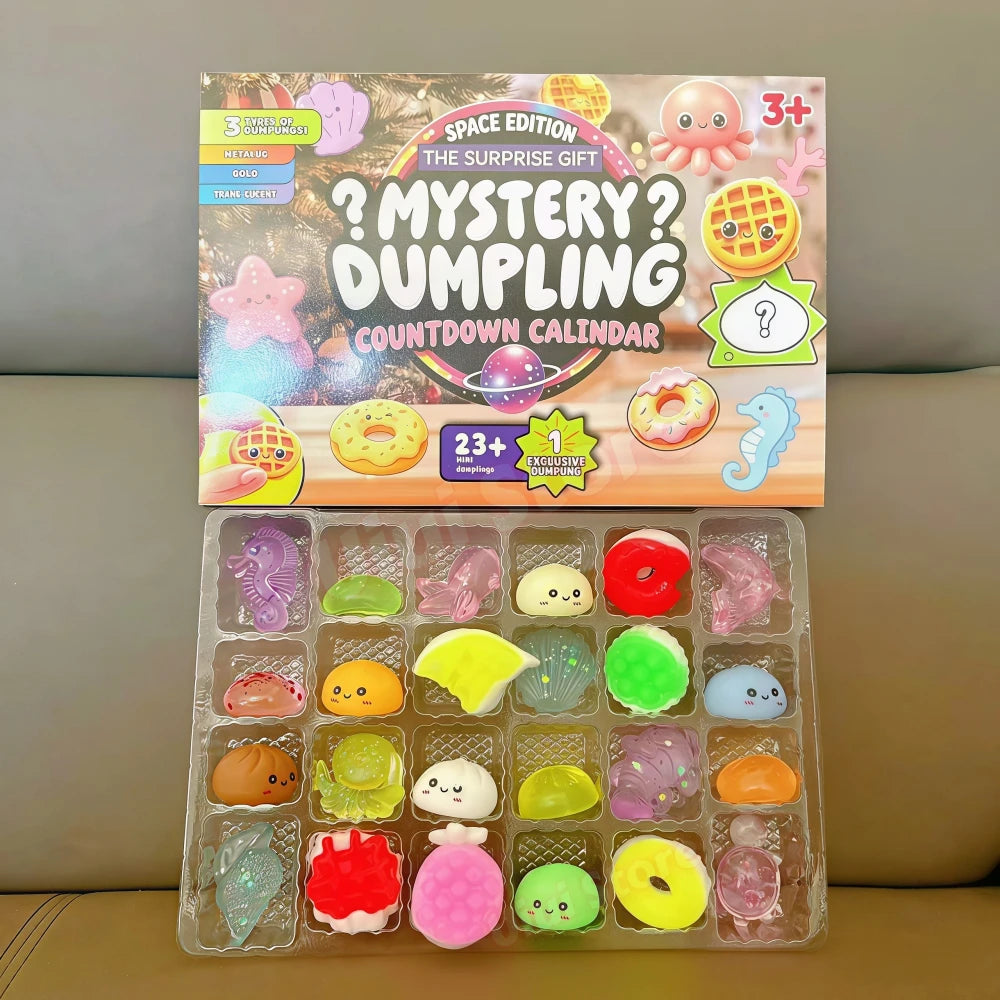 Christmas Squishy Sensory Advent Calendar