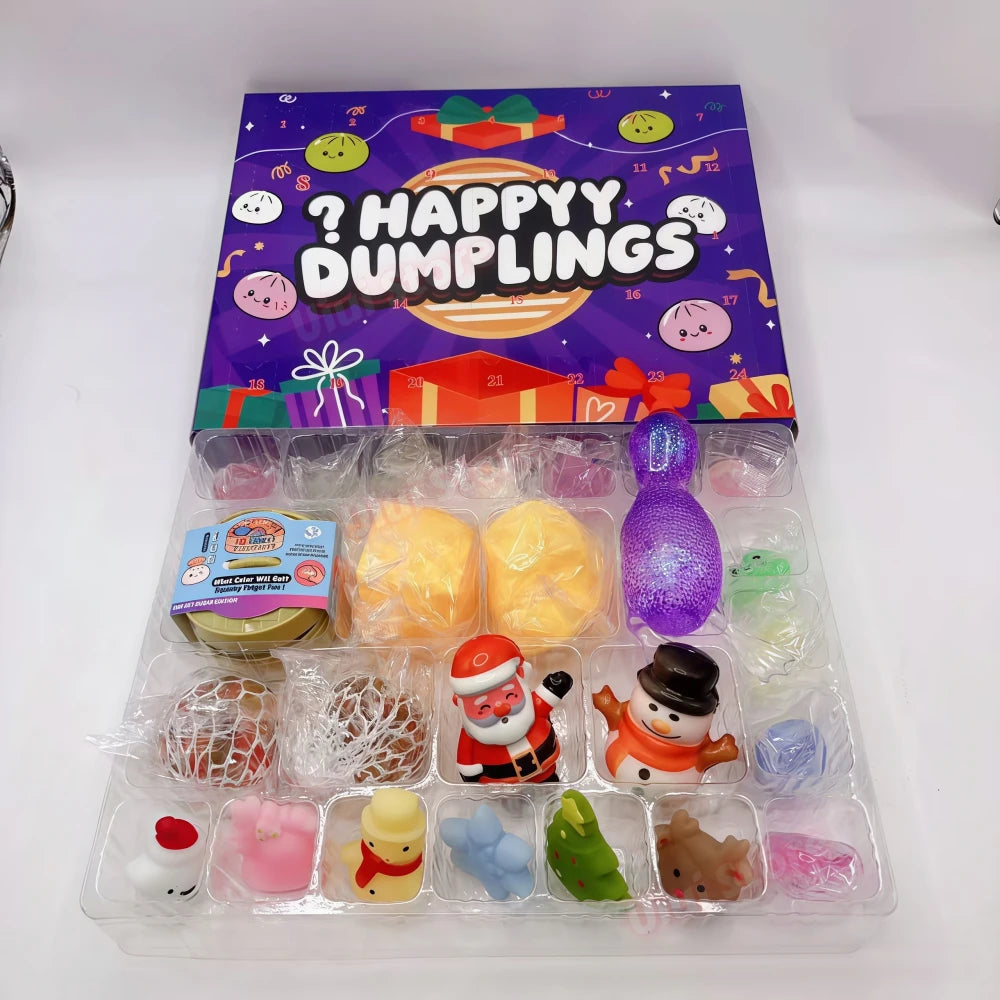 Christmas Squishy Sensory Advent Calendar