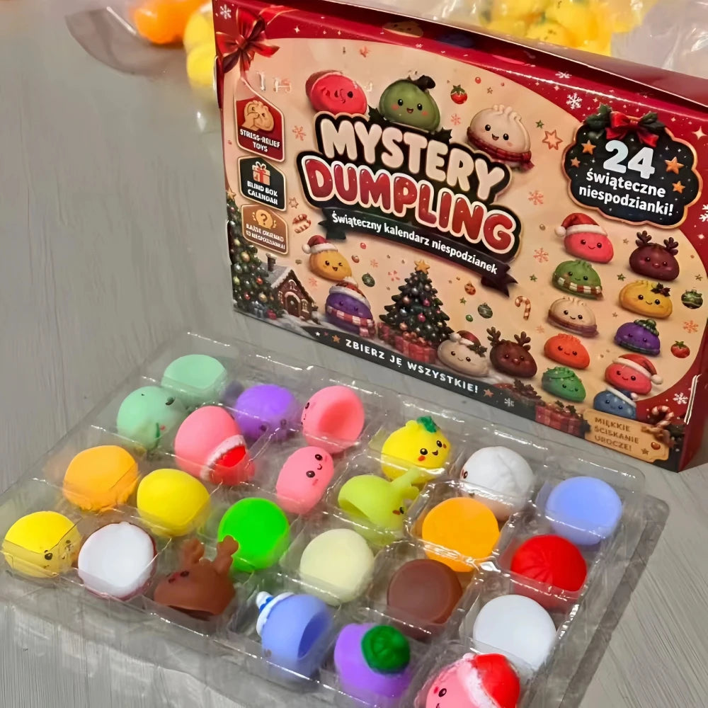 Christmas Squishy Sensory Advent Calendar