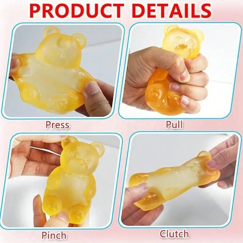 NeeDoh Gummy Bear Fidget Squeeze Toy