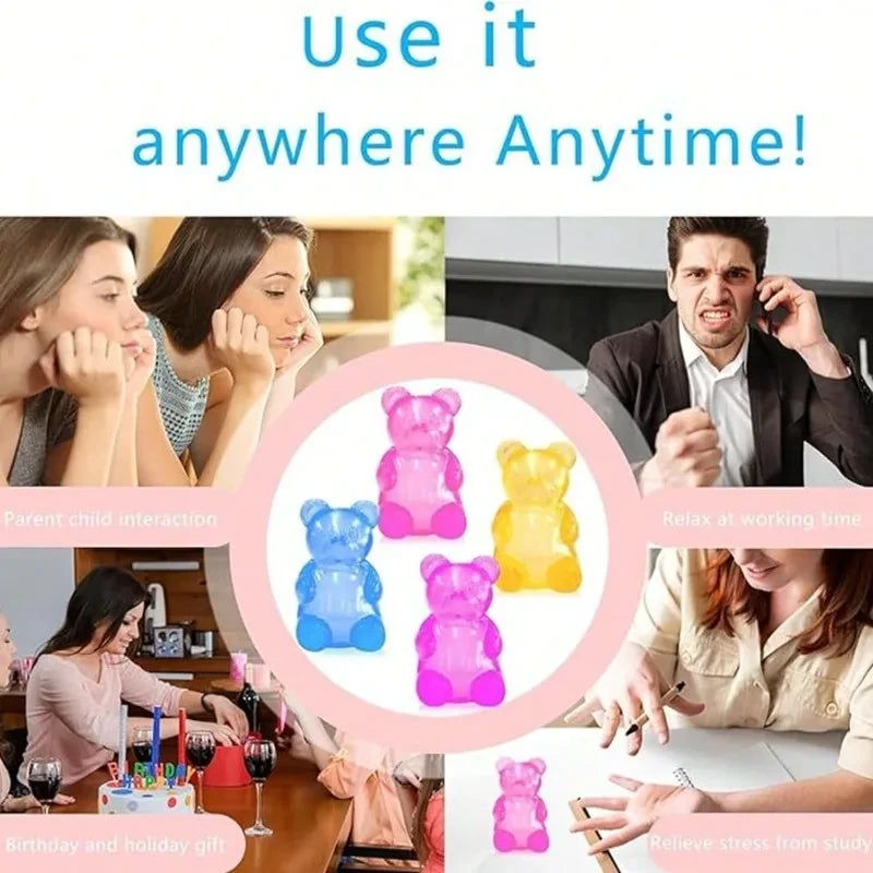 NeeDoh Gummy Bear Fidget Squeeze Toy