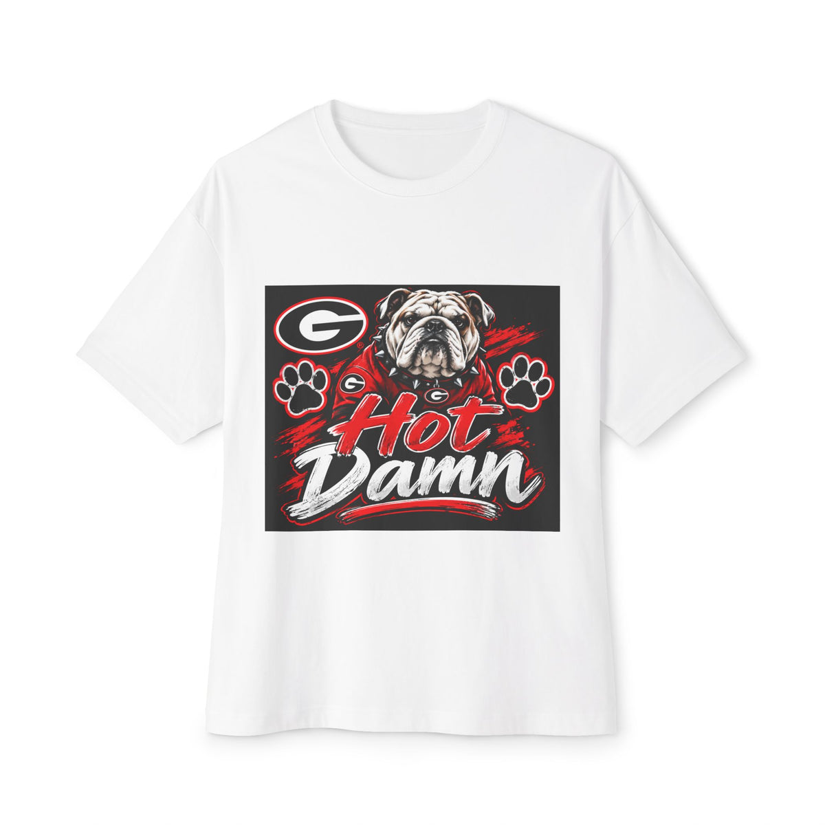 Bulldog 'Hot Damn' Graphic Tee