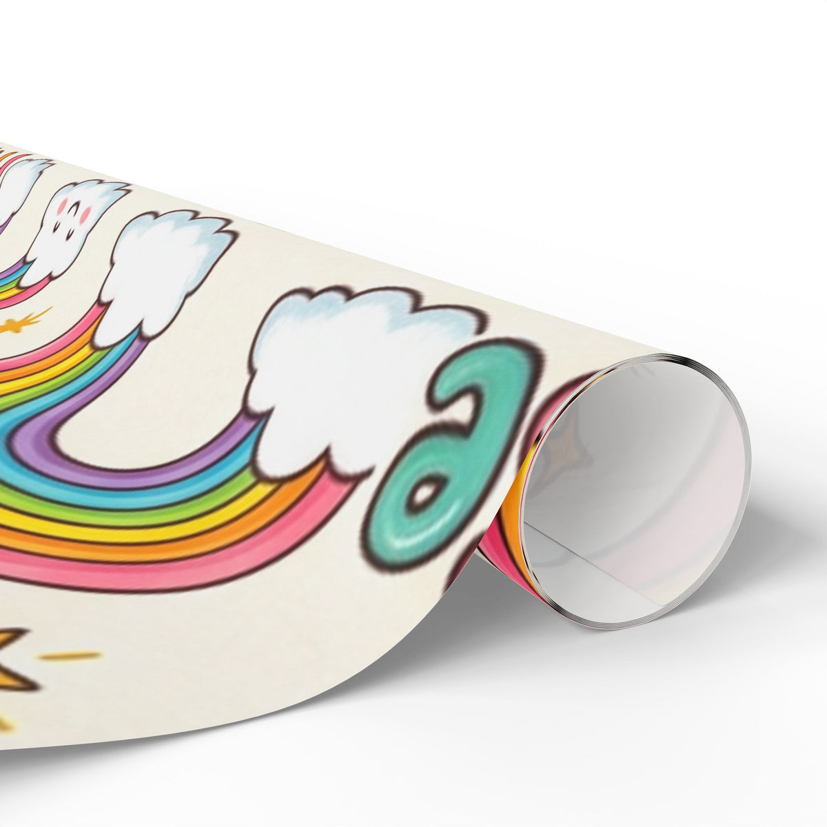 Colorful Rainbow Wrapping Paper